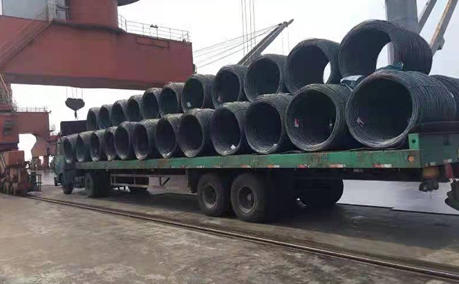 Steel cargo transport operation