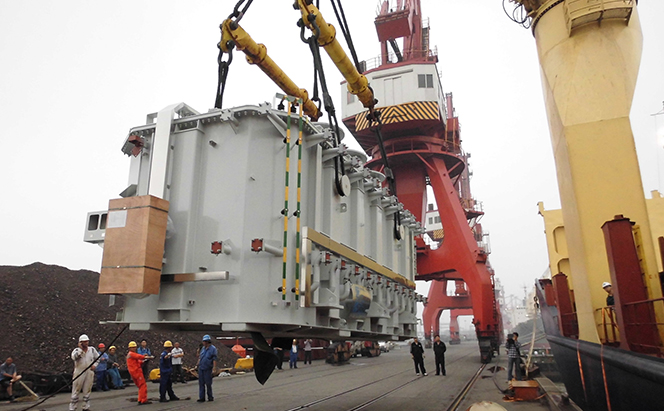 New energy project shipment